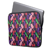 Eiscrememuster | Lollenmuster | Lollipop 6 Laptopschutzhülle (Vorderseite Links)