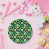 Eiscrememuster | Lollenmuster | Lollipop 8 Pappteller (Party)