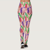 Eiscrememuster | Lollenmuster | Lollipop 9 Leggings (Rückseite)