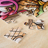 Eiscremepuzzle Puzzle (Seite)