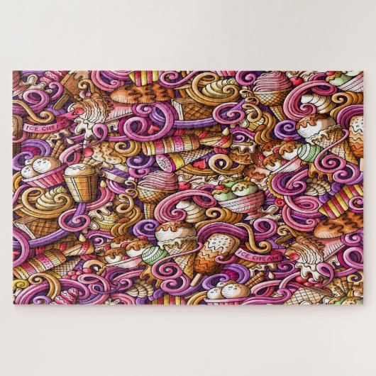 Eiscremepuzzle Puzzle (Horizontal)