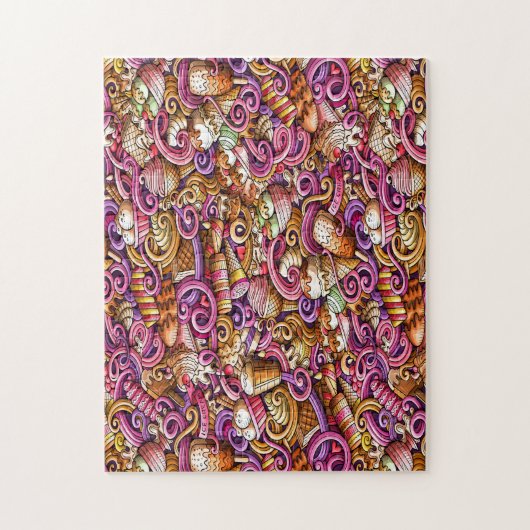 Eiscremepuzzle Puzzle (Vertikal)