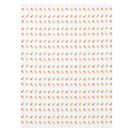 Eiscremes und Sprinklen Tischdecke (Vorderseite)