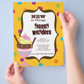 Eiscremesalon Flyer (Hand)