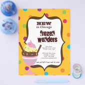 Eiscremesalon Flyer (Einzeln)