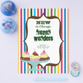 Eiscremesalon Flyer (Einzeln)