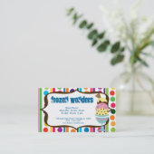 Eiscremesalon Visitenkarte (Stehend Vorderseite)