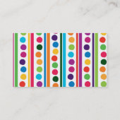 Eiscremesalon Visitenkarte (Rückseite)