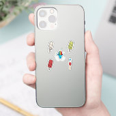 Eiscremesammlung Aufkleber (Telefon)