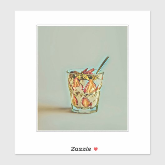 Eiscremeshop Aufkleber (Blatt)