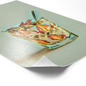 Eiscremeshop Fotodruck (Ecke)