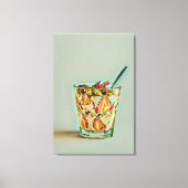 Eiscremeshop Leinwanddruck (Vorderseite)