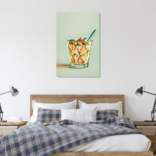 Eiscremeshop Leinwanddruck (Insitu (Schlafzimmer))