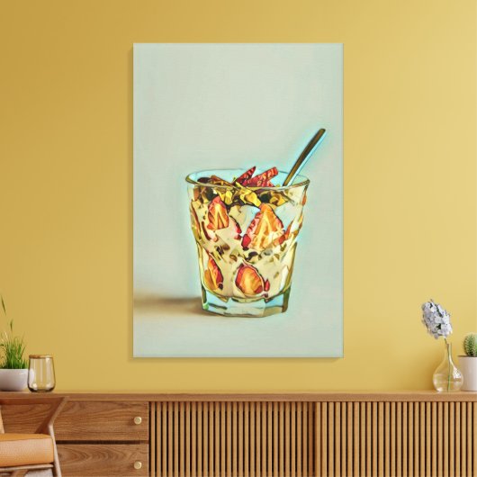 Eiscremeshop Leinwanddruck (Insitu (Wohnzimmer))