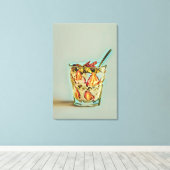 Eiscremeshop Leinwanddruck (Insitu (Holzboden))