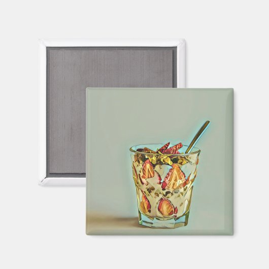 Eiscremeshop Magnet (Vorderseite/Rückseite)