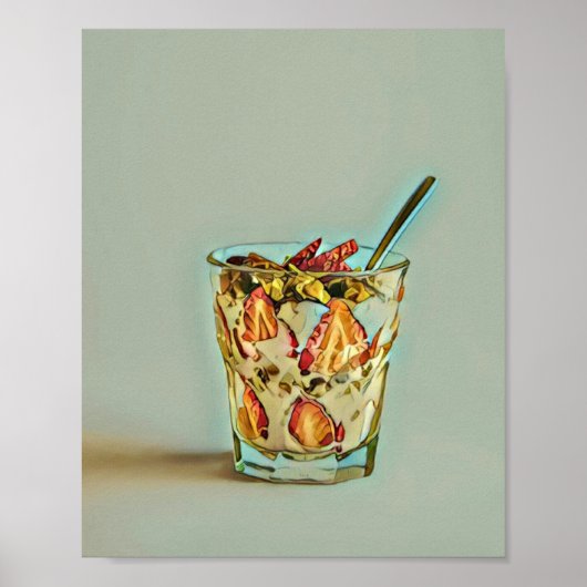 Eiscremeshop Poster (Vorne)