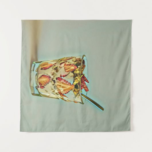 Eiscremeshop Wandteppich (Vorderseite (Horizontal))