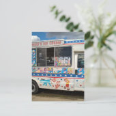 Eiscremeskutter Postkarte (Stehend Vorderseite)