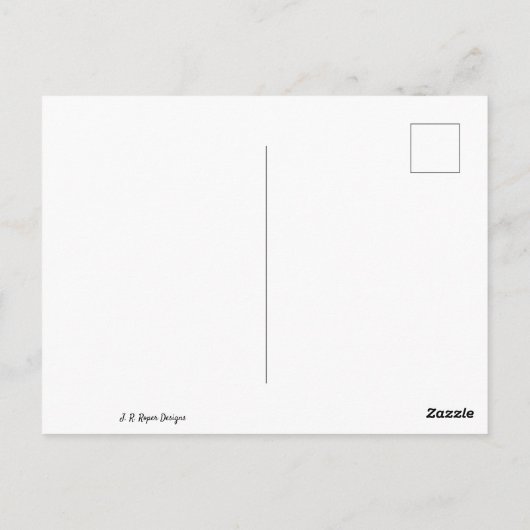 Eiscremeskutter Postkarte (Rückseite)