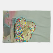 Eiscremesuppe Sprinklen Geschirrtuch (Horizontal)