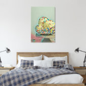 Eiscremesuppe Sprinklen Leinwanddruck (Insitu (Schlafzimmer))