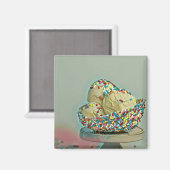 Eiscremesuppe Sprinklen Magnet (Vorderseite/Rückseite)