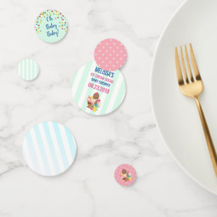 Eiscremesuppen mit Sprinklen Konfetti