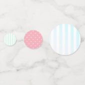 Eiscremesuppen mit Sprinklen Konfetti (Rückseiten)