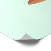 Eiscremesuppen mit Sprinklen Poster (Ecke)