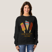 Eiscremetag Sweatshirt (Vorne ganz)