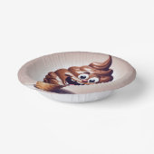 Eiscremetage - niedlicher Brustkorb Pappteller (Gewinkelt)