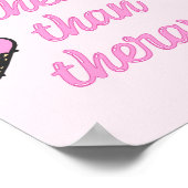 Eiscremetherapie - Funny Summer Quote Poster (Ecke)