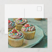 Eiscremetorte Postkarte (Vorne/Hinten)