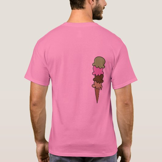 Eiscremetraum T-Shirt (Rückseite)