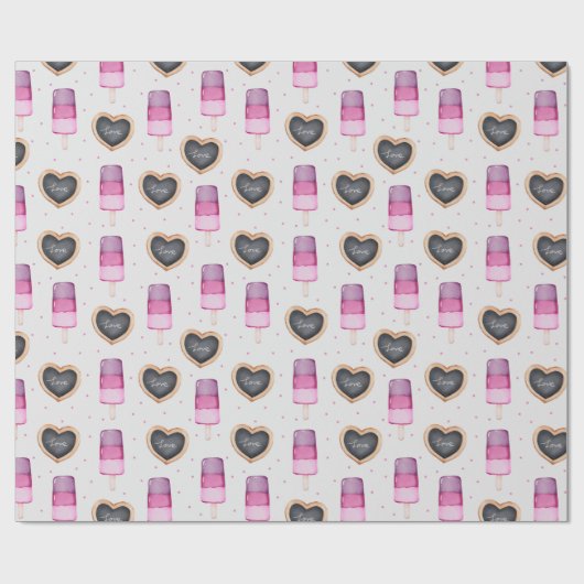 Eiscremeverpackungspapier Geschenkpapier (Flach)