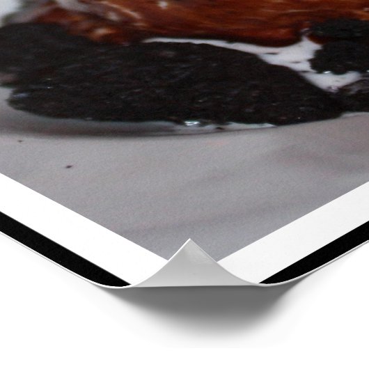 Eiscremewüste Poster (Ecke)