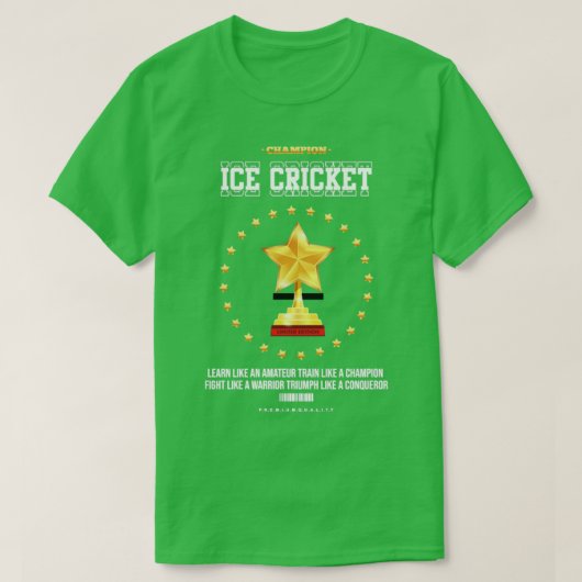 EisCricket4 T-Shirt (Design vorne)