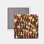 Eisdecke Magnet (Vorderseite/Rückseite)