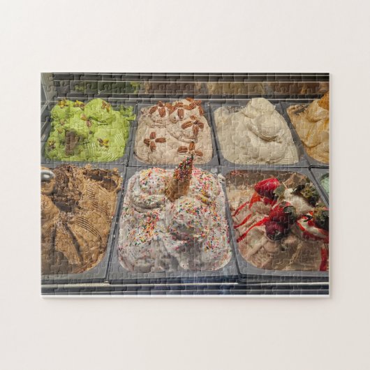 Eisdessorts-Rätsel Puzzle (Horizontal)