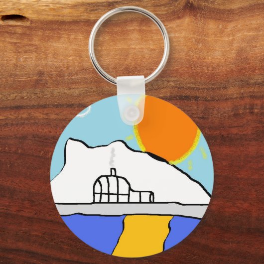 Eisdieb Schlüsselanhänger (Vorderseite)