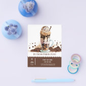 Eisdiele Flyer (Einzeln)