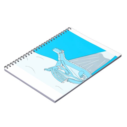 Eisdrache ersticken notizblock (Linke Seite)