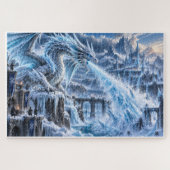 Eisdrache – Frostiger Atem Puzzle (Horizontal)