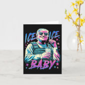 Eiseis-Eis genießen ein eiskaltes Gl Deportati Karte (Gelbe Blume)