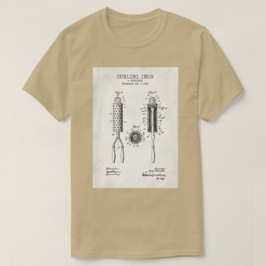 Eisen-Altes Patent T-Shirt (Design vorne)