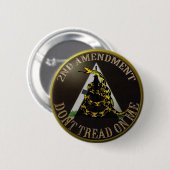Eisen-Anblick/Molon Labe Button (Vorne & Hinten)