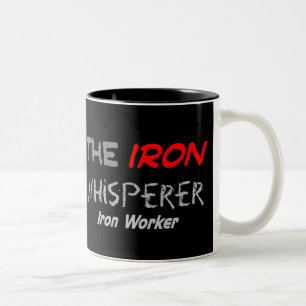 Eisen-Arbeitskraft-Geschenke für Männer "der Zweifarbige Tasse
