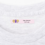 Eisen auf Lila Glitzer Party Balloons Etiketten (Befestigt)