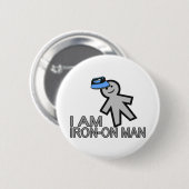 Eisen-Auf Mann Button (Vorne & Hinten)